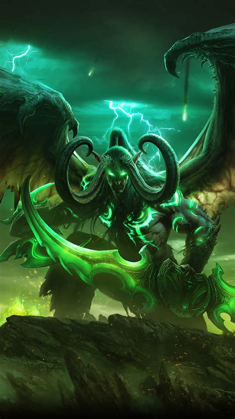 Illidan Stormrage Wow K Wallpaper Pc Desktop