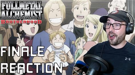 Perfect Finale Fullmetal Alchemist Brotherhood Ep Reaction