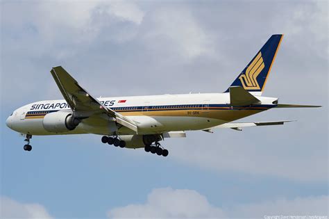 Singapore Airlines Boeing 777 212 ER 9V SRK Photo 21939 NetAirspace