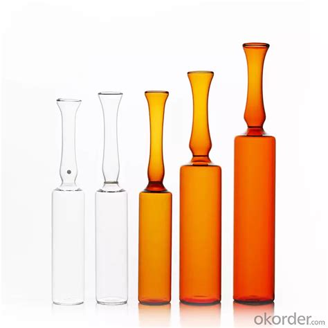 Iso Type Neutral Borosilicate Pharmaceutical Glass Ampoules For