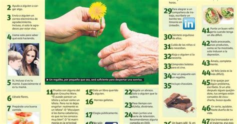 50 Maneras De Hacer Feliz A Alguien Infografia Infographic Infografías En Castellano Lec