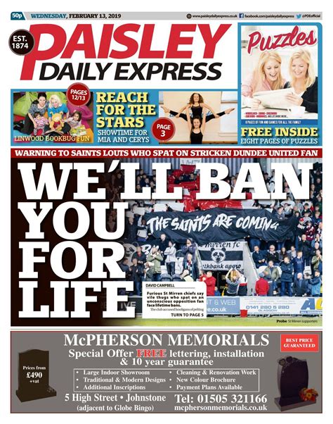 Paisley Daily Express - 2019-02-13