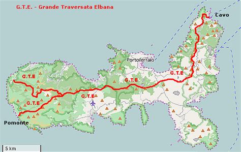 Grande Traversata Elbana Lescursione Di Trekking Che Attraversa L