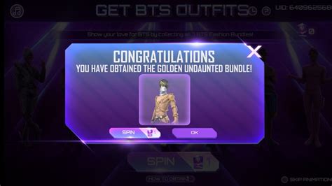 Free Fire New Event Get BTS Bundle Free Neon Stick Token Exchange