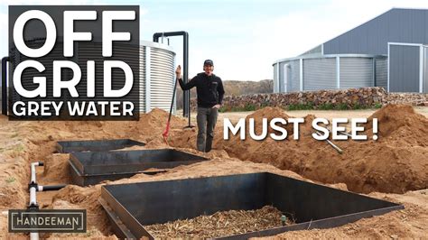 Building An Epic Off Grid Grey Water System Youtube