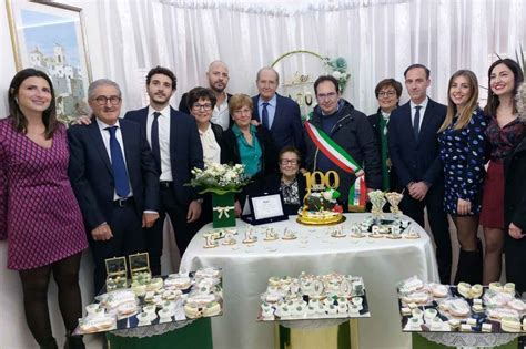 Gangi Nonna Maria Compie Anni Ed La Quinta Centenaria Del Borgo