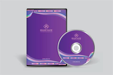 Elegant minimal DVD cover template 45485529 Vector Art at Vecteezy