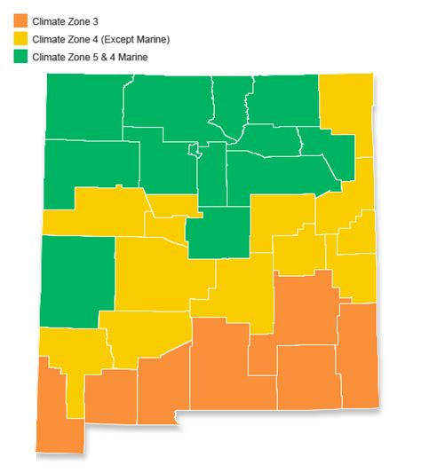 New Mexico Climate Zone Map - Get Latest Map Update