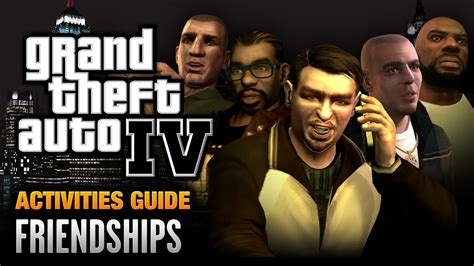 Gta Friendships Guide Liberty City Achievement Trophy