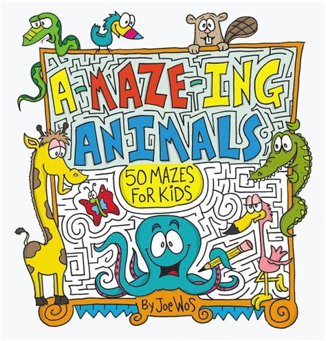 A-Maze-Ing Animals : 50 Mazes for Kids (Paperback) - Walmart.com