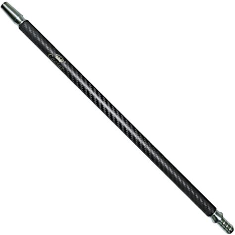 Caesar Carbon Mundstück Matt Schwarz 40 cm Shisha Carbon Mundstück