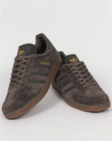 Adidas Gazelle Grey Black Gum Fast Shipping To You