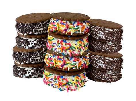 Wafer Ice Cream Sandwiches With Toppings Twist Ice Cream