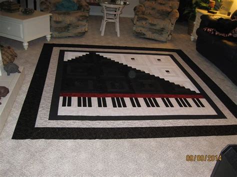 Log Cabin Piano Quilt Made And Posted By Jeanenne Cottle Carr S On