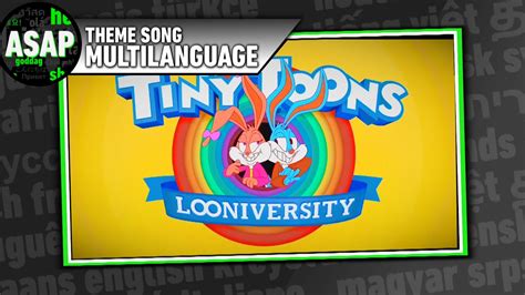 Tiny Toons Looniversity Theme Song Multilanguage Requested Youtube