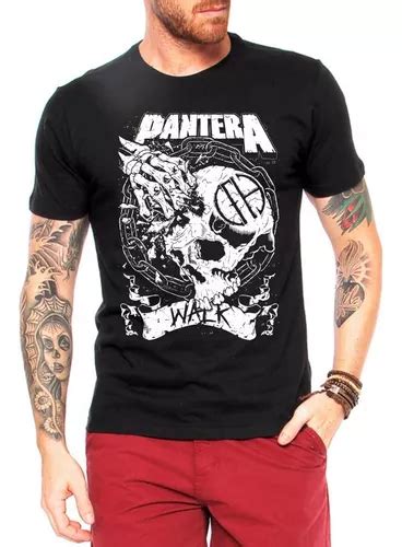 Camisa Camiseta Pantera Banda Rock Metal Personalizada MercadoLivre