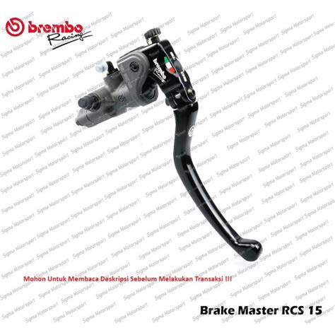 Jual Master Rem Brembo Kanan Kiri RCS 14 RCS 15 RCS 16 RCS 17