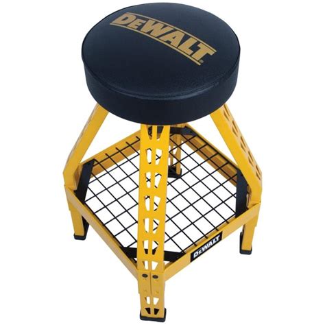 Dewalt 30 In Black And Yellow Fixed Leg Shop Stool By Dewalt At Fleet Farm