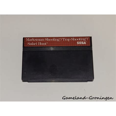 Marksman Shooting Trap Shooting Safari Sega Master System Kopen