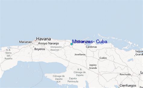 Matanzas, Cuba Tide Station Location Guide