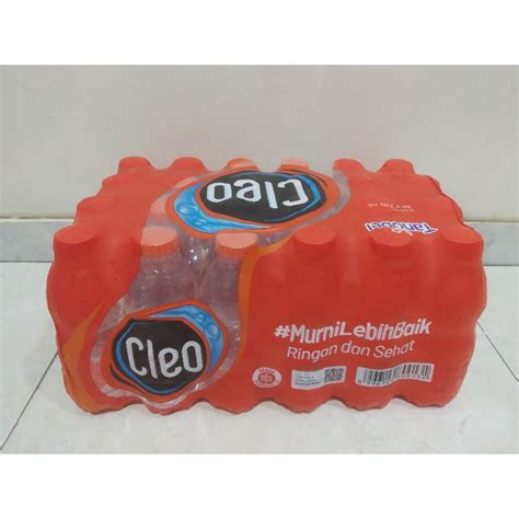 Jual Cleo Mini Air Minum Mineral Water Ml X Botol Shopee Indonesia