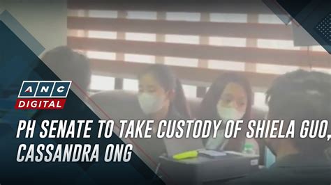 Ph Senate To Take Custody Of Shiela Guo Cassandra Ong Youtube