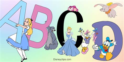 Alphabet, Abc Disney, Donald Duck, Disney Characters, Fictional