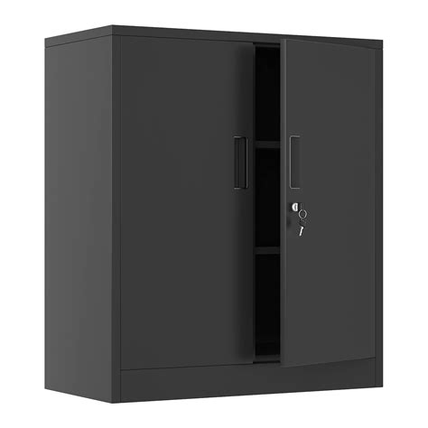 Buy Metal Storage Cabinet With Locking Doors And Adjustable Shelves