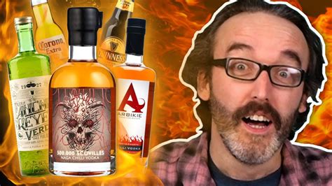 Irish People Try Spicy Alcohol Mixes Youtube