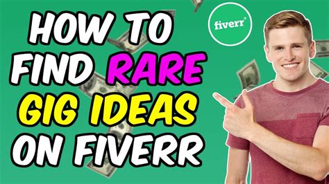 How To Find Rare Gig Ideas On Fiverr Easily Fiverr Gig Ideas To Make