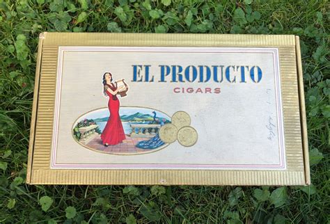 Vintage El Producto Cigar Box Etsy