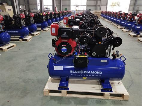 New 2018 Blue Diamond Air Compressor Diesel Engine 11 Hp 42cfm 160