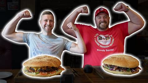 New Record Randysantel Heartstopper Burger Challenge Beating