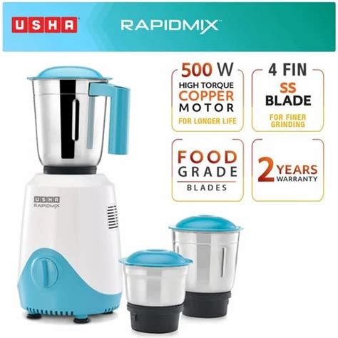 Usha Speed Master Watt Copper Motor Mixer Grinder With Jars For