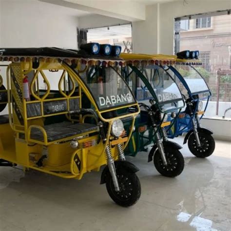 Dabang Eco Friendly Battery Operated Rickshaw At Rs Electric