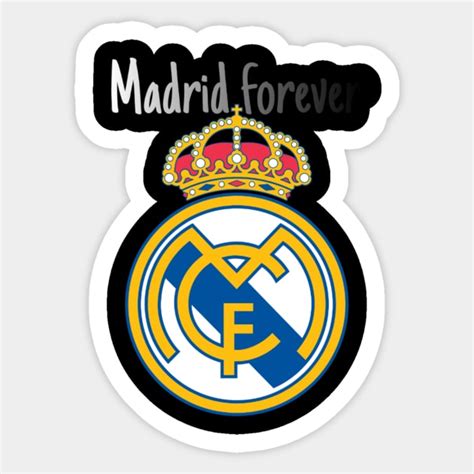 Real madrid T-Shirt - Real Madrid Fc - Sticker | TeePublic