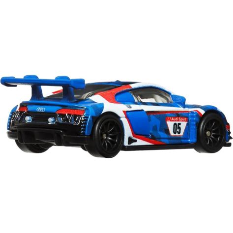Masinuta Hot Wheels Premium Race Day Mix 4 Audi R8 LMS 1 64 Albastru EMAG Ro