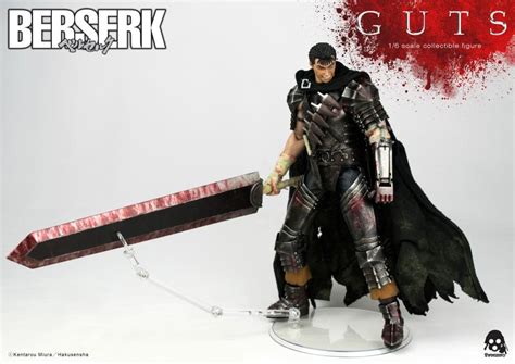 New Berserk Guts Figure Revealed By Threezero With Black Swordsman