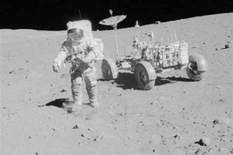 Epic Views of Apollo's First Moon Rover: Photos - Seeker