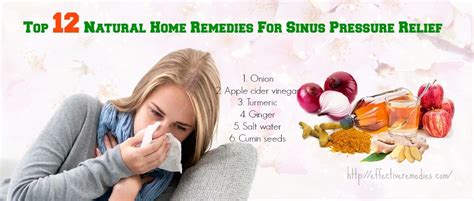 Top 12 Natural Home Remedies For Sinus Pressure Relief