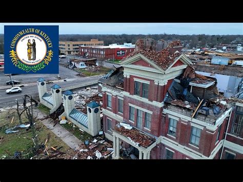 Kentucky Tornado Photos Blocks Flattened Historic Sites Destroyed As