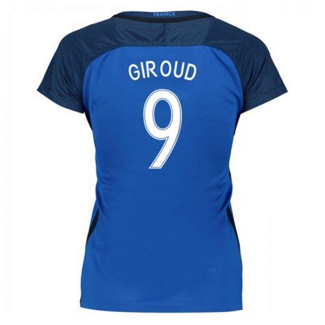 France Home Women S Soccer Shirt Jersey Giroud France