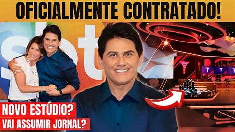 César Filho ASSUME JORNAL no SBT YouTube