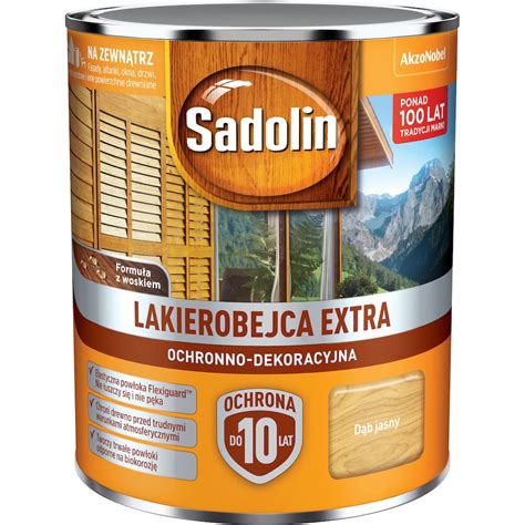 Sadolin Lakierobejca Extra Dąb Jasny 57 0 75 l AkzoNobel Zasoby