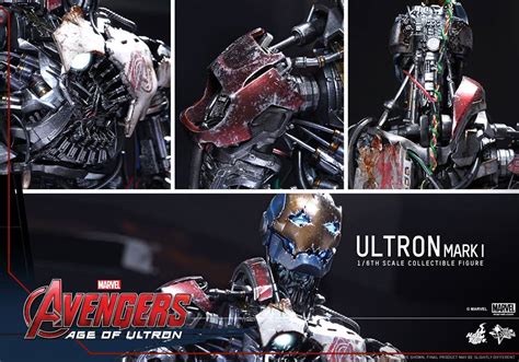 Hot Toys Avengers Age Of Ultron Ultron Mark I Action Figure Geektyrant