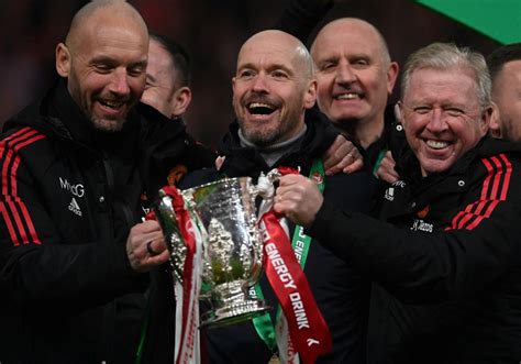 Ten Hag Wants To Keep On Dancing After First Trophy As Man Utd Boss