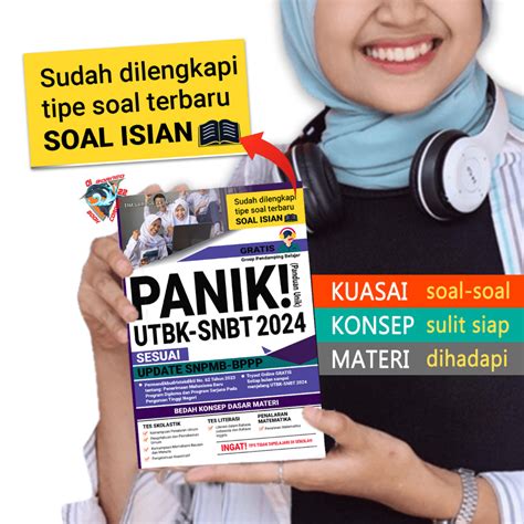 Jual Buku Snbt 2024 Panik Utbk Snbt 2024 Shopee Indonesia