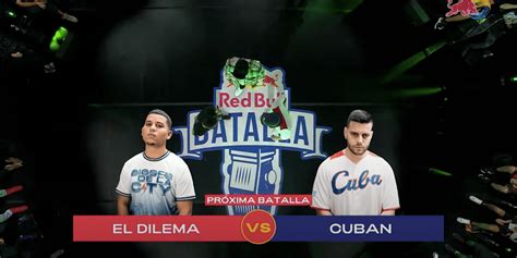 El Dilema Vs Cuban Octavos Red Bull Estados Unidos