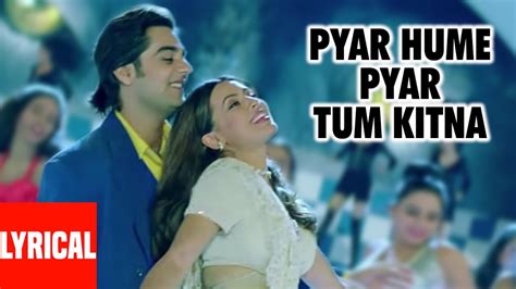 Pyar Hamein Pyar Tum Kitna Karte Ho Lyrical Video Daag Udit Narayan Alka Yagnik Youtube