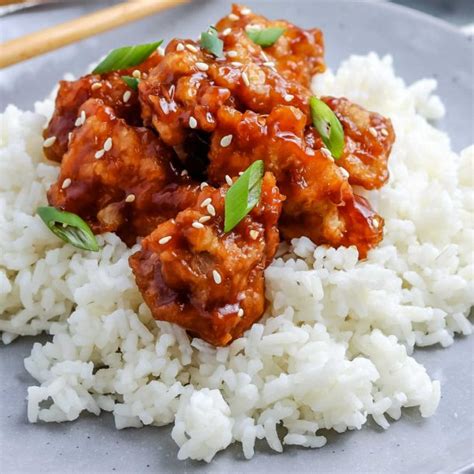 General Tso Chicken A Take Out Copycat Easy Budget Recipes